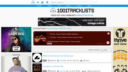 1001 Tracklists image