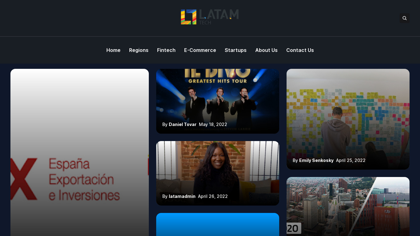 LATAM.tech Landing page