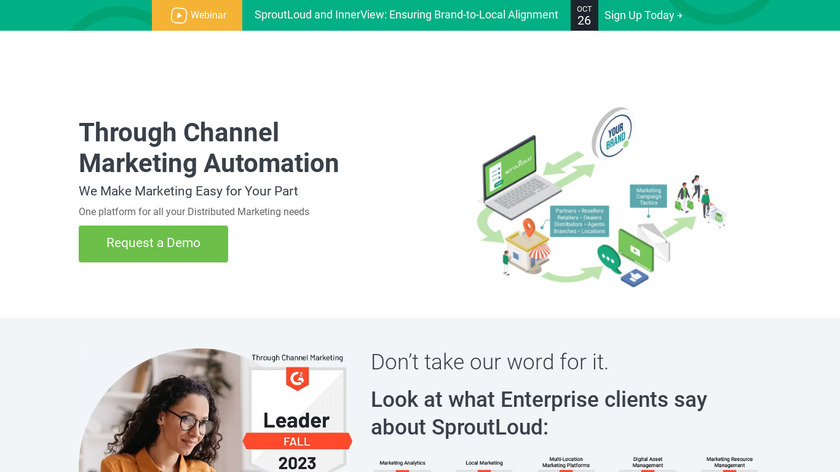SproutLoud Landing Page