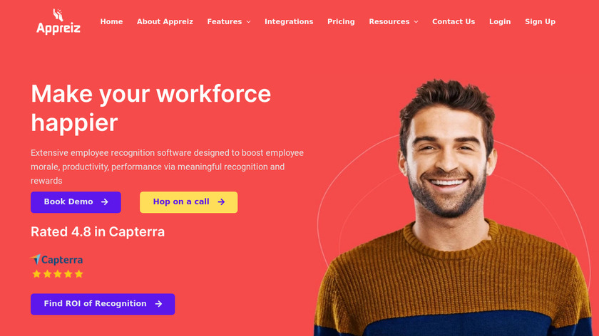 Appreiz Landing Page