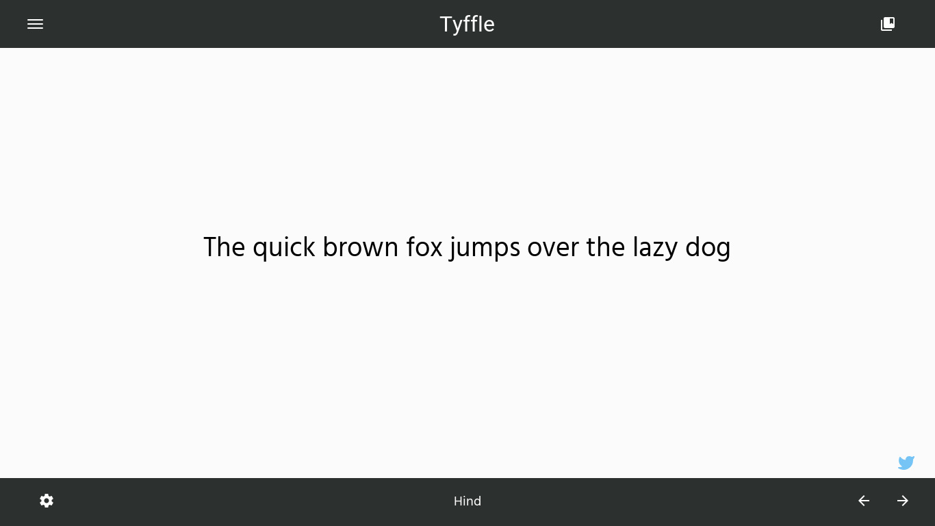 Tyffle Landing page
