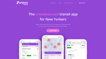 Pigeon Transit App image