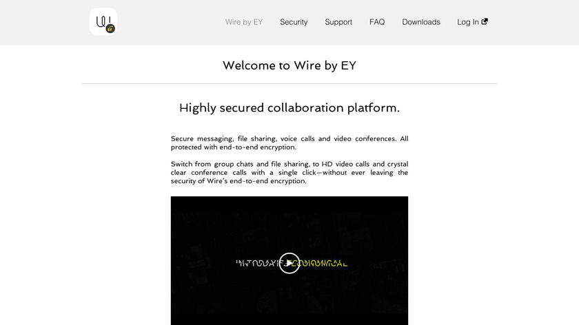 Wire by EY Landing Page
