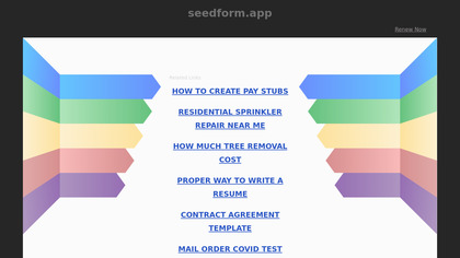 Seedform image