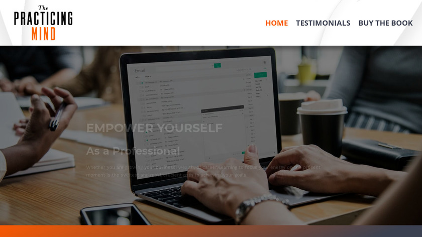 The Practicing Mind Landing Page