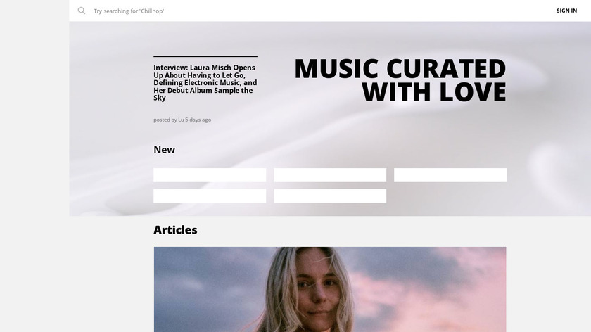 Stereofox Landing Page