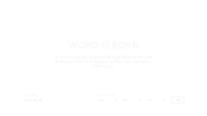 Word Is Born image