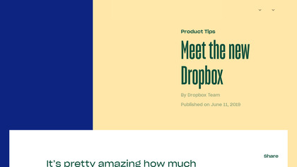 The New Dropbox image