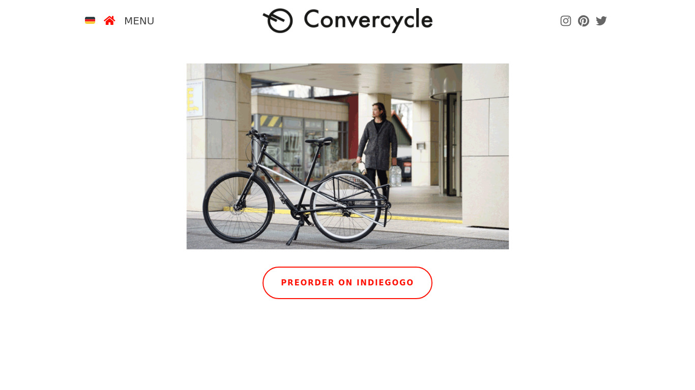 convercycle.com Convercycle Landing page