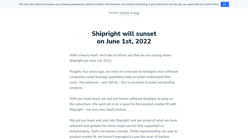 Shipright.co Landing Page