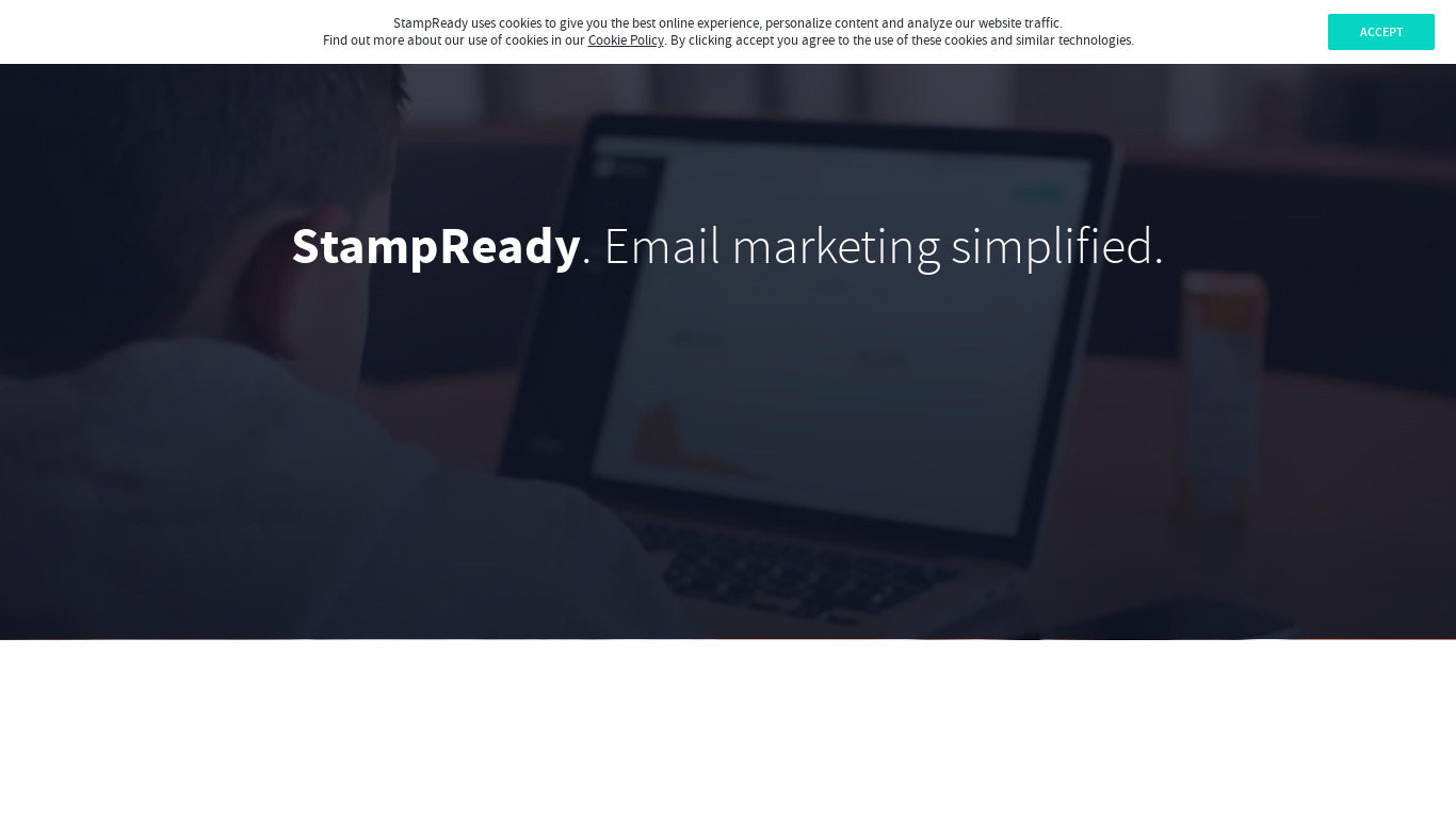 Stamp Ready Landing page
