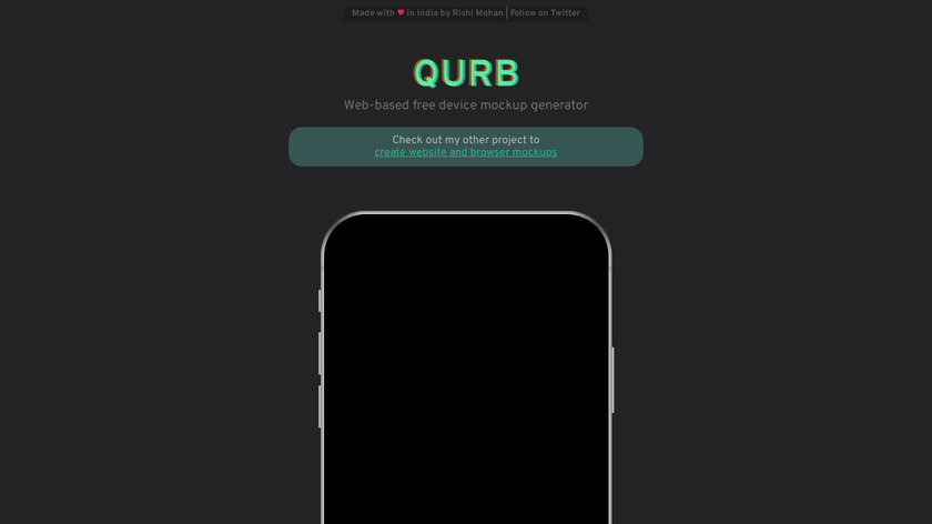 QURB Landing Page