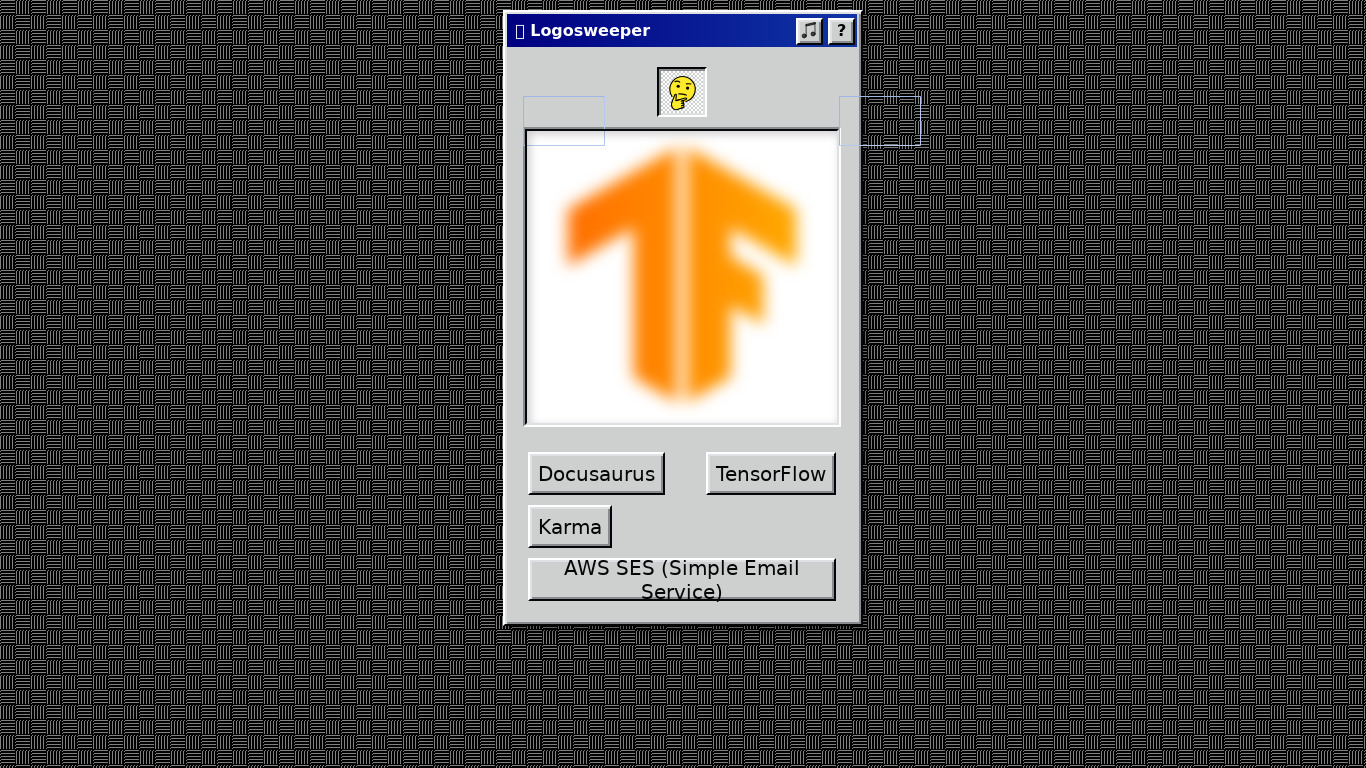 Logosweeper Landing page