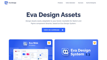 Eva Design System screenshot