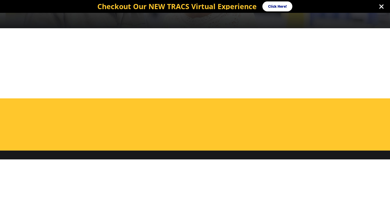 NAPA TRACS Landing page