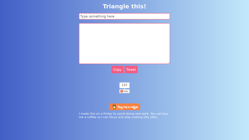 Triangle This Landing Page