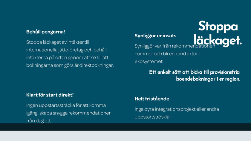 Roombler Landing Page