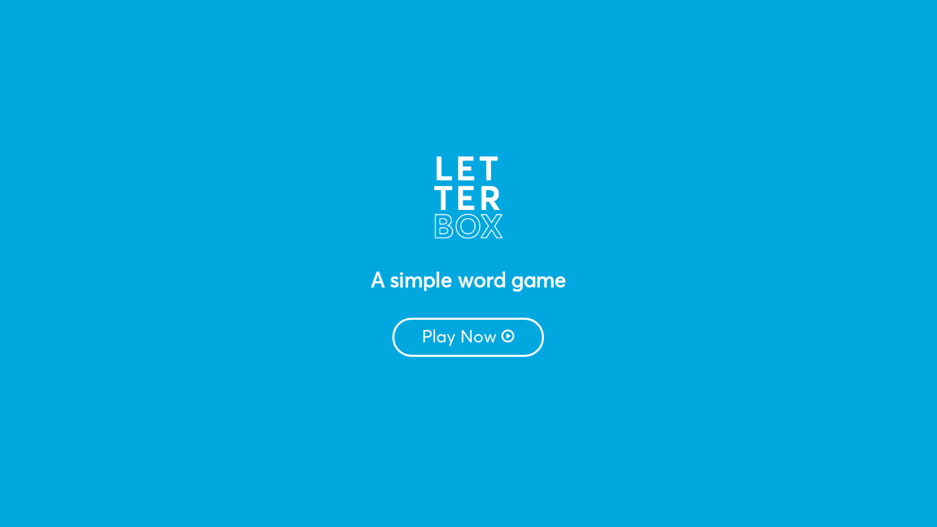 Letterbox Landing page