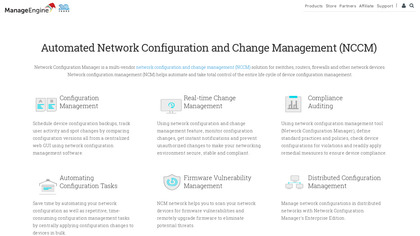 ManageEngine Network Configuration Manager image