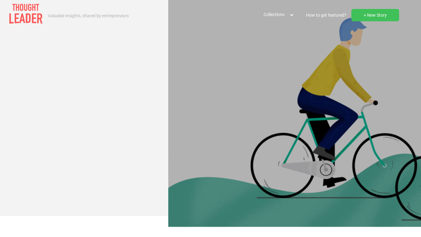 Thought Leader Newsletter Landing Page