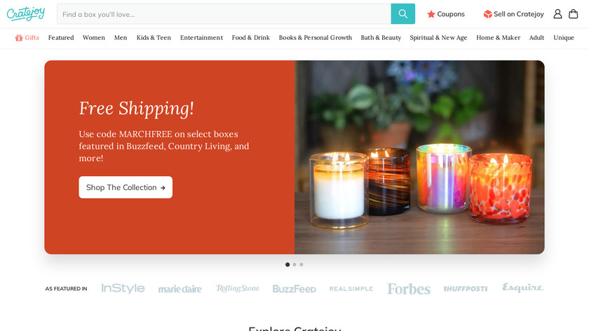 Cratejoy Landing Page