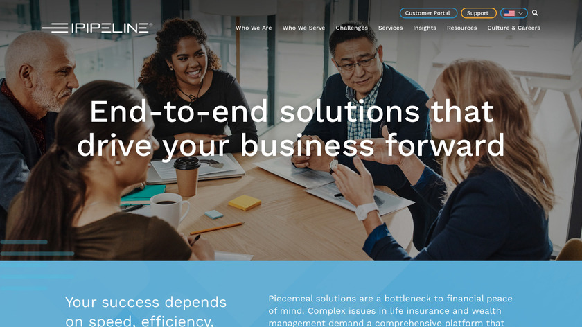iPipeline Landing Page