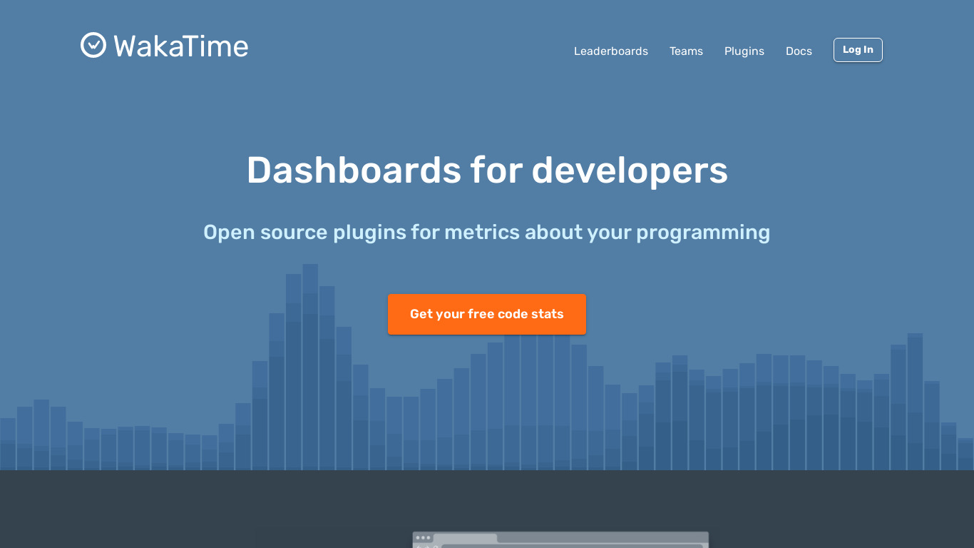 QuantifiedDev Landing page