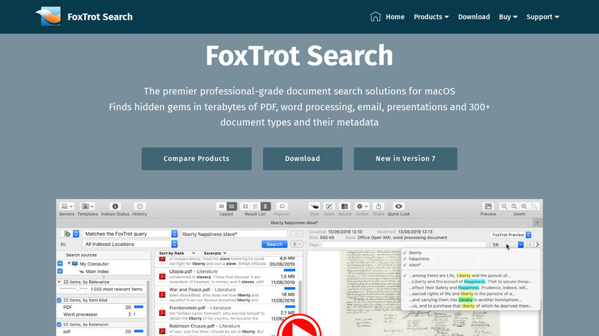 FoxTrot Professional Search Landing Page
