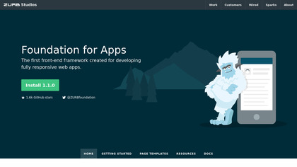 Foundation for Apps screenshot
