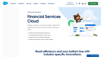 Salesforce Financial Services Cloud image