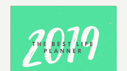 The Best Life Planner 2019 image