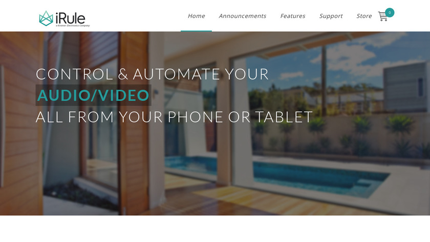 iRule Landing Page