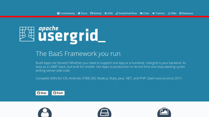 Apache UserGrid screenshot