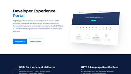 Developer Experience Portal image