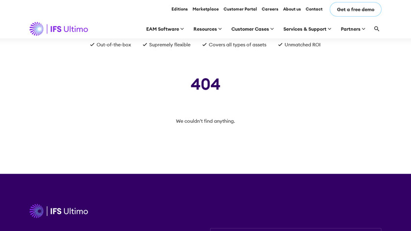 Ultimo Landing Page
