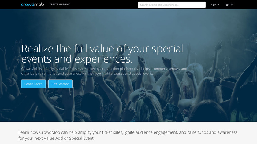 CrowdMob Landing Page