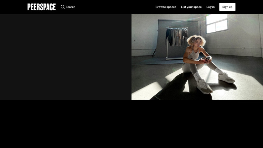 Peerspace iOS Landing Page