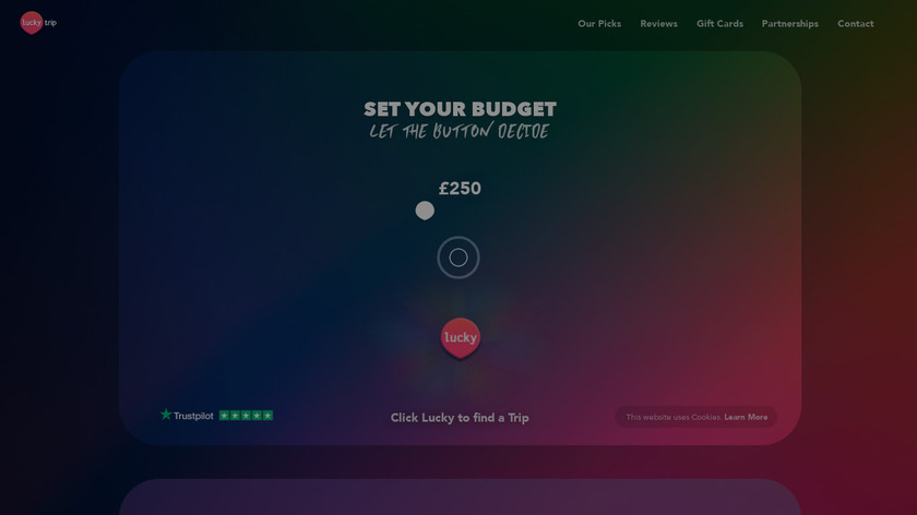 LuckyTrip Landing Page