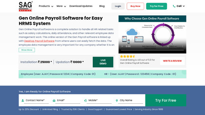 Gen Online Payroll Software image