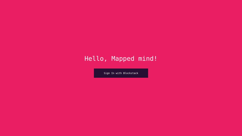 Mind Mapped Landing Page