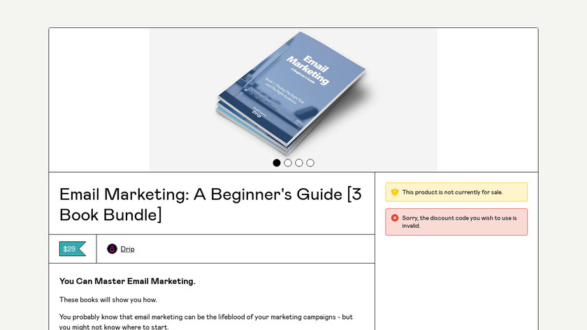 Email Marketing: A Beginner's Guide Landing Page