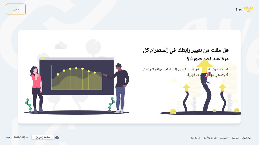Wen.nz Landing Page