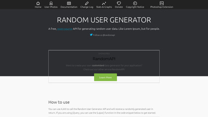 Random User Generator image