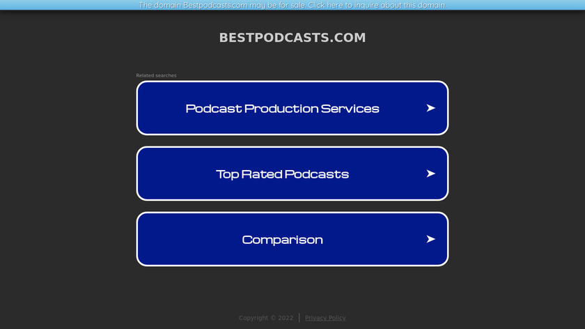 Podcast Top Charts Landing Page