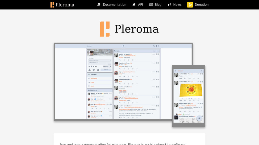 Pleroma Landing Page