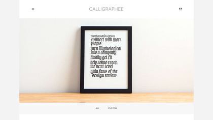 Calligraphee image