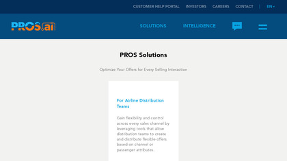 PROS Pricing image