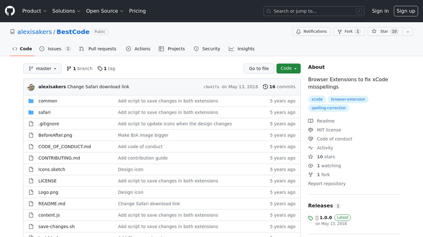 BestCode Landing Page