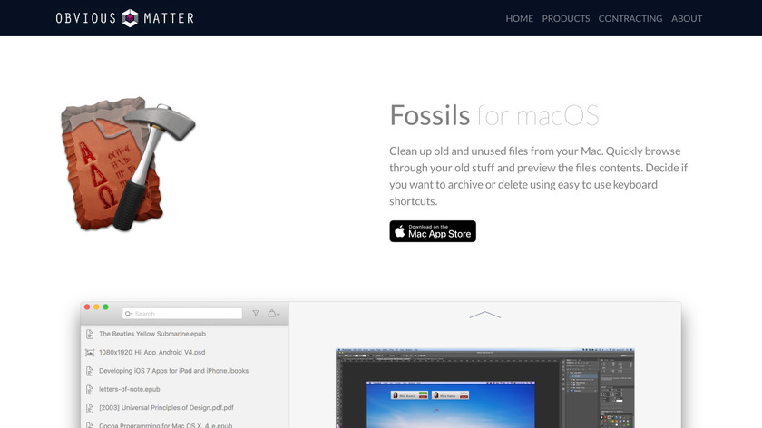 Fossils Landing Page