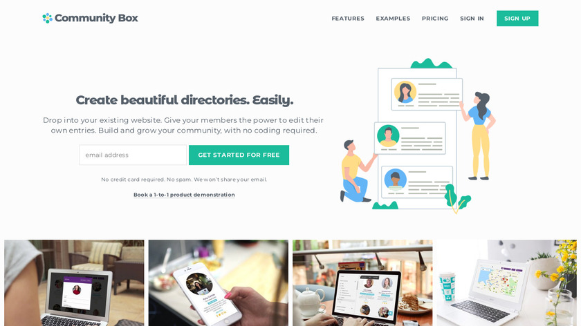 Community Box Landing Page